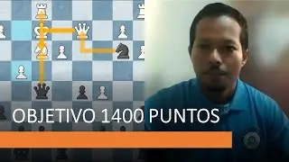 ¿Qué estrategias me están llevando a los 1400 en ajedrez?