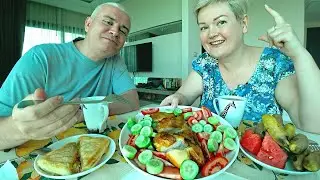 Мукбанг больше НЕ ПОЕДЕМ в Олл Инклюзив! Таиланд ЛУЧШЕ Турции и ТОЧКА! Семейный обед в Паттайе