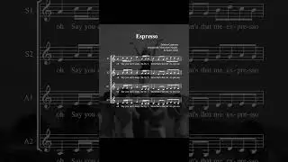 “Espresso” for SSAA choirs #acapella #sheetmusic #music