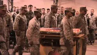 2011 Marine Corps Birthday at Camp Leatherneck, Afghanistan