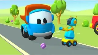 le'o car truck, belajar merakit mobil episode 1 for kids new games