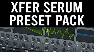 Serum Synth Preset Pack Featuring ASAP Rocky, Jhene Aiko, Bad Bunny, Smino, MGMT, Monte Booker, Cabu