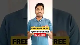 TechTip 77| Get free python certificate by Google 
