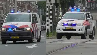 Veel Politie met spoed naar een uit de hand gelopen demonstratie bij het Binnenhof in Den Haag!