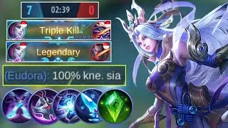 2 MENIT LEGENDARY + MANIAC?! BUILD SELENA TERSAKIT 2021 | MLBB