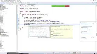 Java Programming Tutorial Video - Create a java program to display an alien face
