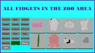 Zoo Area - All Fidget locations - Epic Fidget Hunt [Roblox]