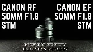 EF lens on RF mount canon. Rf 50mm 1.8 VS EF 50mm 1.8 (ef lens on mirrorless). Cheap native rf lens