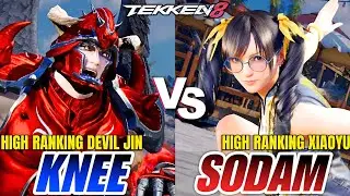 Tekken 8 | Knee (Devil Jin) vs Sodam (Xiaoyu) | High Level Match