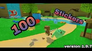 (3D Platformer) Super Bear Adventure Серия 100 Все стикеры!