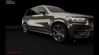 Volvo xc90  Model 3d for C4D
