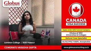Congrats Vasudha for Canada Student Visa!! #Happyclients…