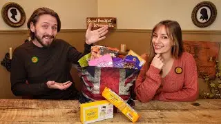 Americans Tasting Snacks from M&S Food | Snack Mail