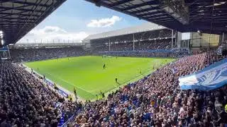 Goodison Park at it's full capacity.