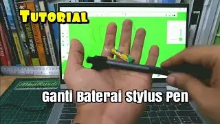 Ganti Baterai Stylus Pen Laptop