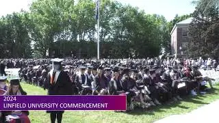 Linfield University Commencement Ceremony 2024