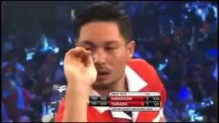 Yuki Yamada Sensational Checkout - Japan Darts Masters 2015