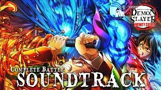 Akaza vs Giyu & Tanjiro Complete Battle Soundtrack | Demon Slayer: Infinity Castle 劇場版「鬼滅の刃」VERSION