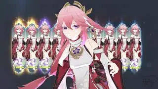 Yae Miko lucky dance (specialist) MMD- Genshin Impact 2.2