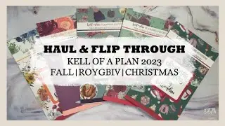 Haul & Flip Through | Kell of a Plan | Fall, ROYGBIV & Christmas 2023