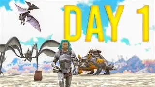Claiming The Most Underrated Cave On Fjordur Day 1 - ARK PvP