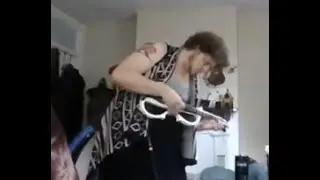 Swing music improv, live loops with violin and piano