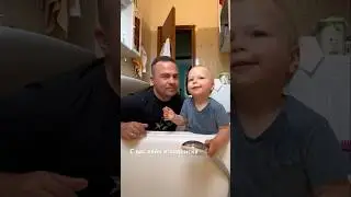 Самый заботливый ребенок, Владик ухаживает за Папой