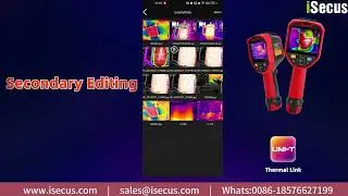 UNIT UTi730V UTi730E Thermal Camera Comparison