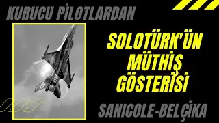SOLOTÜRK'DEN YÜREKLERİ AĞIZA GETİREN GÖSTERİ