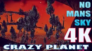 Crazy Planet from No Mans Sky in 4k