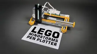 LEGO Mindstorms Pen Plotter