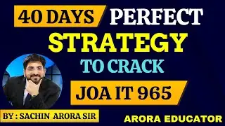 JOA IT 965 Exam Strategy  | JOA IT 965 Computer Syllabus | JOA IT 965 Computer Top 20 Topics |