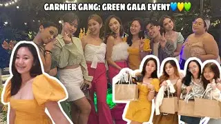 GARNIER GREEN GALA EVENT| VLOG| #GarnierGang #garnier | PHILIPPINES