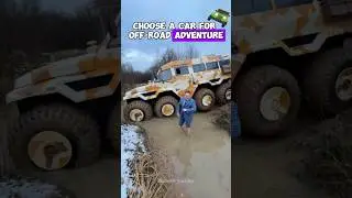 Choose a Car for Off-road adventure 🚙⛰️ 