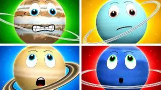 Planets and their Rings for Kids | Solar System for Kids