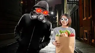 Mauler Scares a Helpless Woman