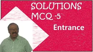 SOLUTION MCQ 5 | KEAM|JEE| JIPMER| NEET