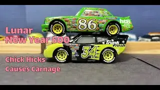 2024 Lunar New Year 500 Chick Hicks Causes Carnage Stop Motion | Disney Pixar Cars
