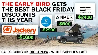 Black Friday Deals 2023 Portable Power Station and Solar Panels - Ecoflow, Jackery, Anker & Bluetti