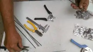 Обзор скоб для Клипсатора и рукоделия, скобы для клеток для перепелок , кур, кроликов
