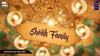 Halamithi Habibo Wedding Invitation For After Effect II Halamithi Habibo -Lyrics Video II #editbox