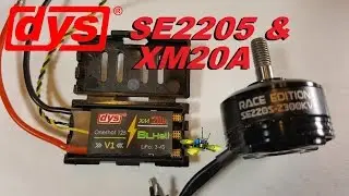 DYS SE2205 Motors & XM20A ESCs & the TC-R260 Frame