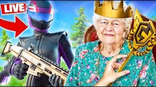 🔴 LIVE - World's OLDEST Fortnite Player in Ranked! (Chapter 5 Season 4 Gameplay)