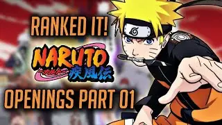 Ranked it! - Naruto Shippuden Openings - Part 01