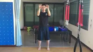 太極拳：起勢漂浮(正面)