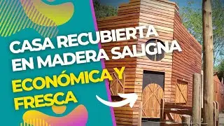 Casa recubierta en madera ✅ in #Argentina #construccioneconomica #construction #house #gebäude