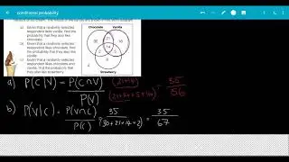 Conditional Probability GCSE