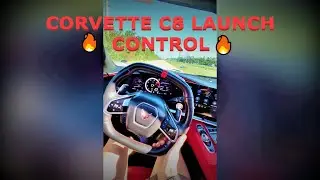 Corvette Stingray C8 2020 Launch Control Exhaust Sound