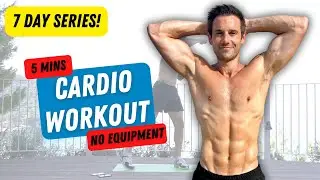 5 Min CARDIO Workout | BODYWEIGHT | 7 DAY SERIES (Day 5)