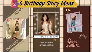 Instagaram Story Ideas | Birthday Story Ideas | Android | Using only Instagram App !!
